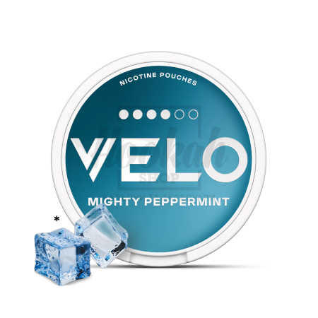 Снюс Velo Mighty Peppermint (Сильна М'ята) Класичний