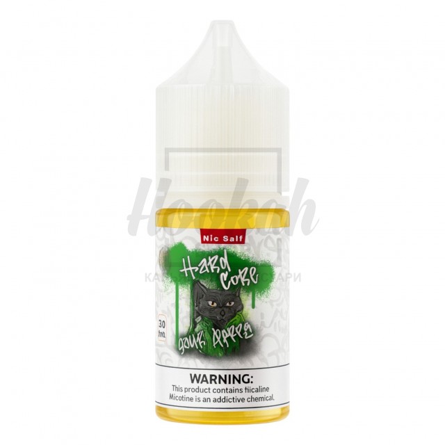 Жидкость Hard Core Sour Apple (Кислое Яблоко) 30мл 5%