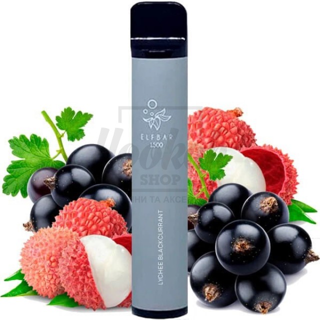 Електронна сигарета Elf Bar 1500 Lychee blackcurrant (Лічі Ожина) Електронна сигарета Elf Bar 1500 Lychee blackcurrant (Лічі Ожина)