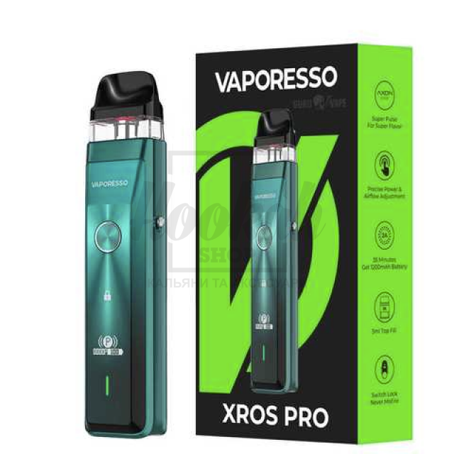 Багаторазова Pod-система Vaporesso XROS PRO Green Багаторазова Pod-система Vaporesso XROS PRO Green
