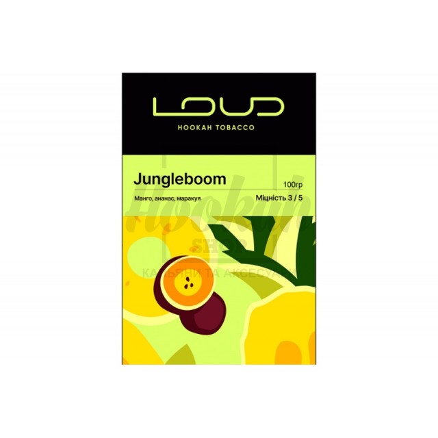Заправка Loud Jungleboom (Маракуйя, Ананас, Цитрус, Манго) 100 g. Заправка Loud Jungleboom (Маракуйя, Ананас, Цитрус, Манго) 100 g.