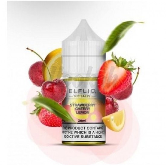 Рідина Elf Liq Strawberry Cherry Lemon (Кубника Вишня Лимон) 30мл 5% Рідина Elf Liq Strawberry Cherry Lemon (Кубника Вишня Лимон) 30мл 5%