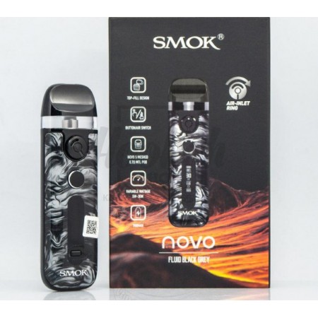 Багаторазова Pod-система Smok Novo 5 KIT Fluid Black Grey