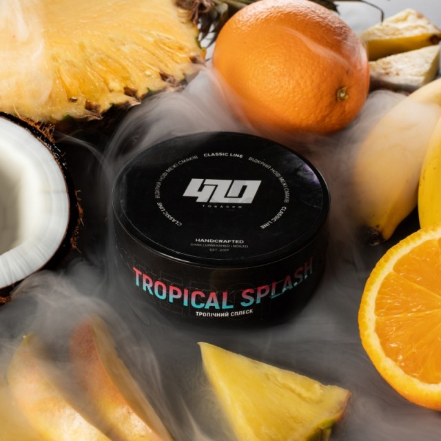 Заправка 420 Classic Tropical Splash (Тропічний Сплеск) 100 g. Заправка 420 Classic Tropical Splash (Тропічний Сплеск) 100 g.