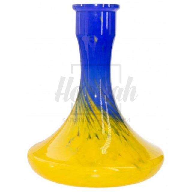 Колба Sky Hookah Craft Синьо-жовта