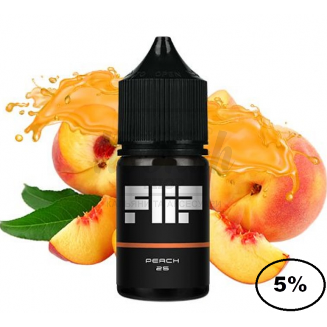 Рідина Flip Peach (персик) 5% 30мл Рідина Flip Peach (персик) 5% 30мл