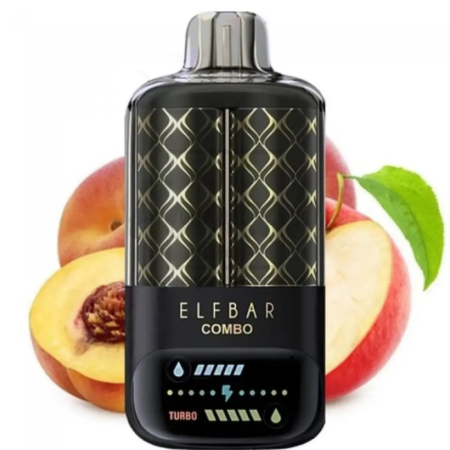 Електронна сигарета Elf Bar Combo 20000 Apple & Juicy Peach (Яблуко Соковитий Персик)