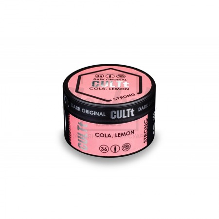 Заправка CULTt Strong #DS36 Cola Lemon (Кола Лимон) 100 g. Заправка CULTt Strong #DS36 Cola Lemon (Кола Лимон) 100 g.