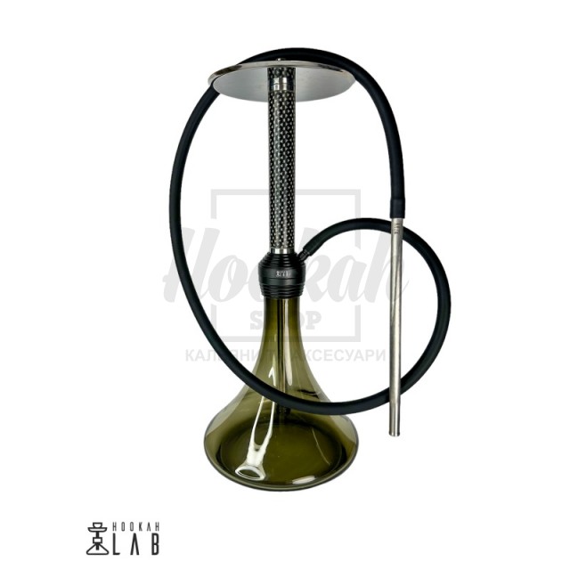 Кальян Hookah Lab Epoxide Black (Серая Колба) Кальян Hookah Lab Epoxide Black (Серая Колба)