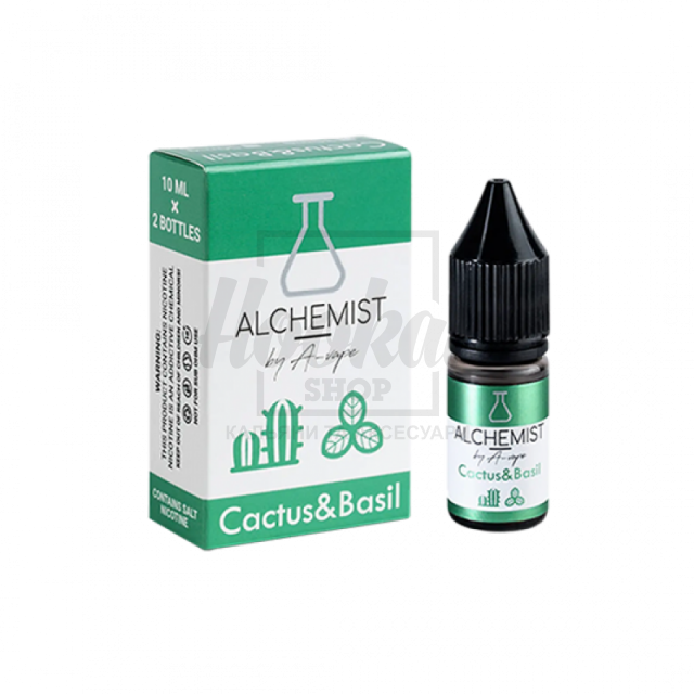 Рідина Alchemist Cactus Basil (Кактус Базилік) 10мл 5%