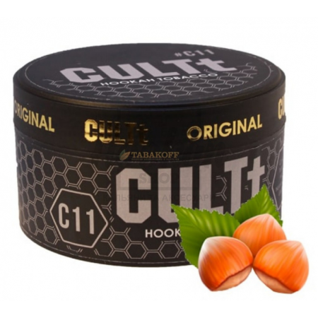 Тютюн CULT C11 Hazelnut (Лісовий Горіх) 100 г Тютюн CULT C11 Hazelnut (Лісовий Горіх) 100 г