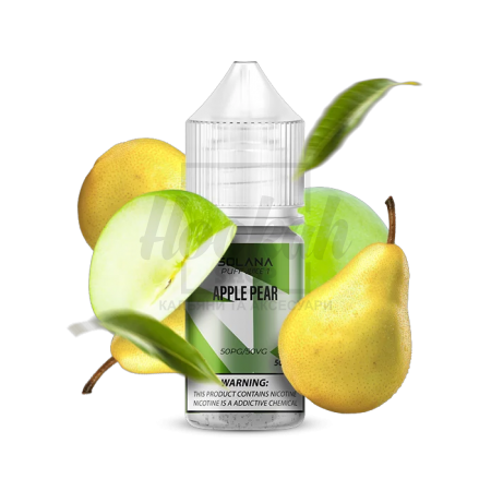 Жидкость SOLANA LIQUID - Apple Pear (Яблоко Груша) 30мл 5% Жидкость SOLANA LIQUID - Apple Pear (Яблоко Груша) 30мл 5%