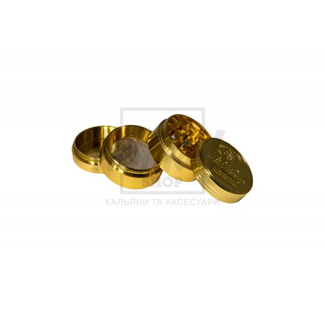 Гріндер Метал. 4-х сост. Gold Bar Гріндер Метал. 4-х сост. Gold Bar