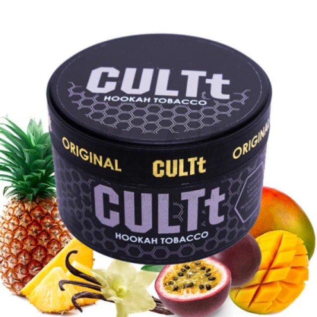 Тютюн CULT C09 Mango Passion Fruit Pineapple Vanilla (Манго Маракуя Ананас Ваніль) 100 г Тютюн CULT C09 Mango Passion Fruit Pineapple Vanilla (Манго Маракуя Ананас Ваніль) 100 г