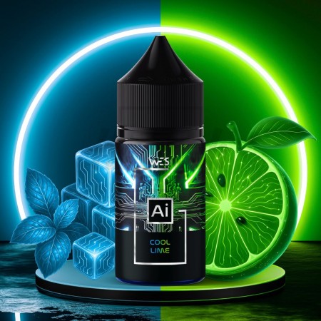 Рідина Набір WES AI Cool Lime (Освіжаючий Лайм) 30мл 5% Рідина Набір WES AI Cool Lime (Освіжаючий Лайм) 30мл 5%