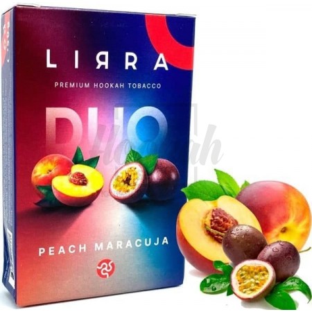 Тютюн Lirra Peach Maracuja (Персик Маракуя) 50 гр Тютюн Lirra Peach Maracuja (Персик Маракуя) 50 гр