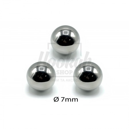Кулька Клапана Продувки Нержавіюча сталь 6.74 мм 3 шт Кулька Клапана Продувки Нержавіюча сталь 6.74 мм 3 шт