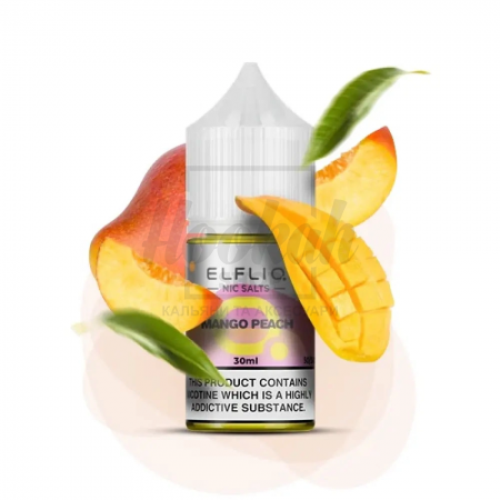 Жидкость Elf Liq Mango Peach (Манго Персик) 10мл 5% Жидкость Elf Liq Mango Peach (Манго Персик) 10мл 5%