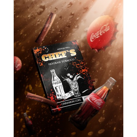 Тютюн Chefs Cinnamon Coke (Кола Кориця) 100 гр