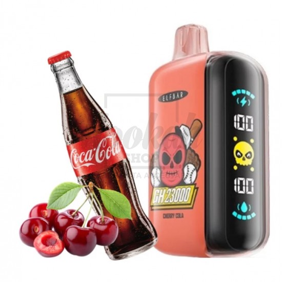 Електронна сигарета Elf Bar GH23000 Cherry Cola (вишня кола) Електронна сигарета Elf Bar GH23000 Cherry Cola (вишня кола)