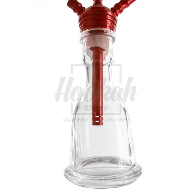 Кальян Kaya Elox 30CМ Clear Alum Plug Red 2S Кальян Kaya Elox 30CМ Clear Alum Plug Red 2S