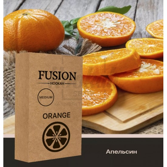 Тютюн Fusion Medium Orange (Апельсин) 100 гр Тютюн Fusion Medium Orange (Апельсин) 100 гр