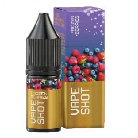 Рідина Vape Shot Frozen Berries (Чорниця, Смородина, Полуниця, Лід) 10мл 6,5% Рідина Vape Shot Frozen Berries (Чорниця, Смородина, Полуниця, Лід) 10мл 6,5%