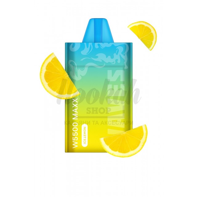 Електронна сигарета Waves W5500 Maxx Ice Lemon (Лід Лимон) Електронна сигарета Waves W5500 Maxx Ice Lemon (Лід Лимон)