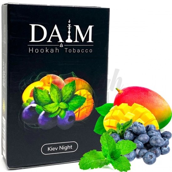 Тютюн Daim Kiev Night (чорниця манго м'ята) 50 гр Тютюн Daim Kiev Night (чорниця манго м'ята) 50 гр