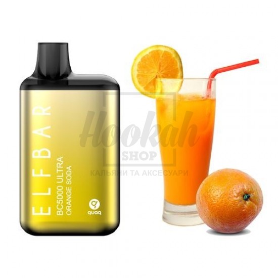 Електронна сигарета Elf Bar BС5000 Ultra Orange Soda (Апельсинова Содова) Електронна сигарета Elf Bar BС5000 Ultra Orange Soda (Апельсинова Содова)