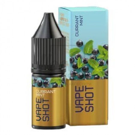 Рідина Vape Shot Currant Mint (Кисла Чорна Смородина з Ментолом) 10мл 6,5% Рідина Vape Shot Currant Mint (Кисла Чорна Смородина з Ментолом) 10мл 6,5%