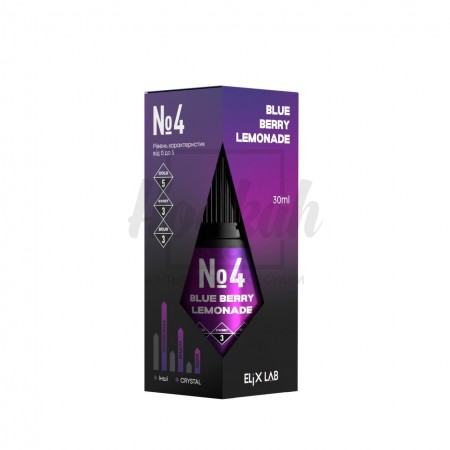 Рідина Elix Crystal Blue Berry Lemonade (Чорниця Лимонад) 30мл 5%