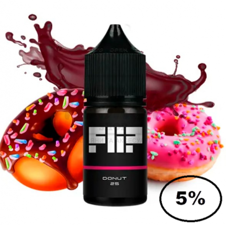 Жидкость Flip 5% 30мл Donut (пончики) Жидкость Flip 5% 30мл Donut (пончики)