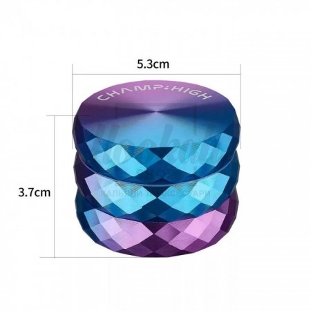 Ґріндер алюмінієвий C. High Color Duo Ґріндер алюмінієвий C. High Color Duo