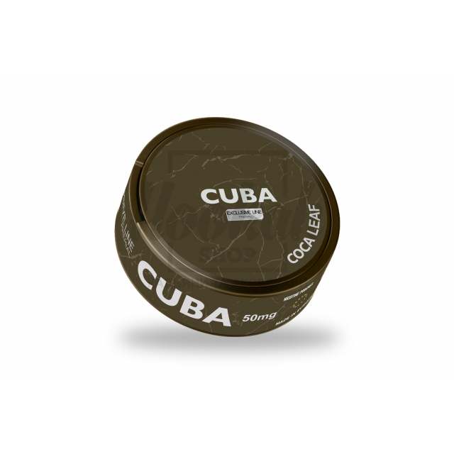 Снюс Cuba Black Coca Leaf" 43 mg/pouch 66 mg/g (Солодка Кока)