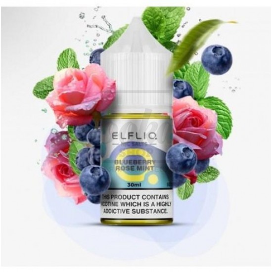 Рідина Elf Liq Blueberry Rose Mint (Чорниця Троянда М'ята) 30мл 5% Рідина Elf Liq Blueberry Rose Mint (Чорниця Троянда М'ята) 30мл 5%