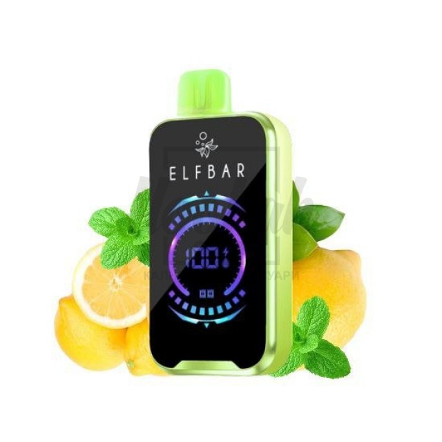 Електронна сигарета Elf Bar RAYA D2 20000 Lemon Mint (Лимон М'ята) Електронна сигарета Elf Bar RAYA D2 20000 Lemon Mint (Лимон М'ята)