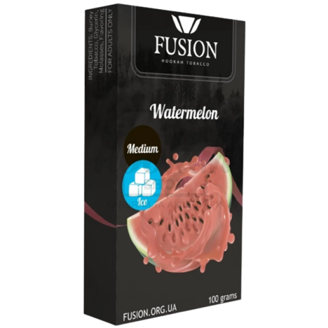 Тютюн Fusion Medium Watermelon (Кавун) 100 гр Тютюн Fusion Medium Watermelon (Кавун) 100 гр