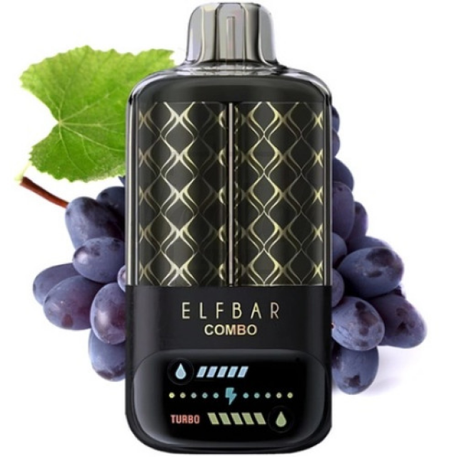 Електронна сигарета Elf Bar Combo 20000 Grape & Mary Drink (Мускатний Виноград)