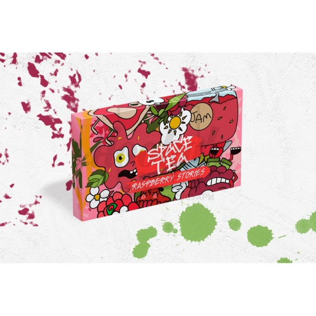 Заправка SpaceTea Raspberry Stories (Малина) 40 g. Заправка SpaceTea Raspberry Stories (Малина) 40 g.