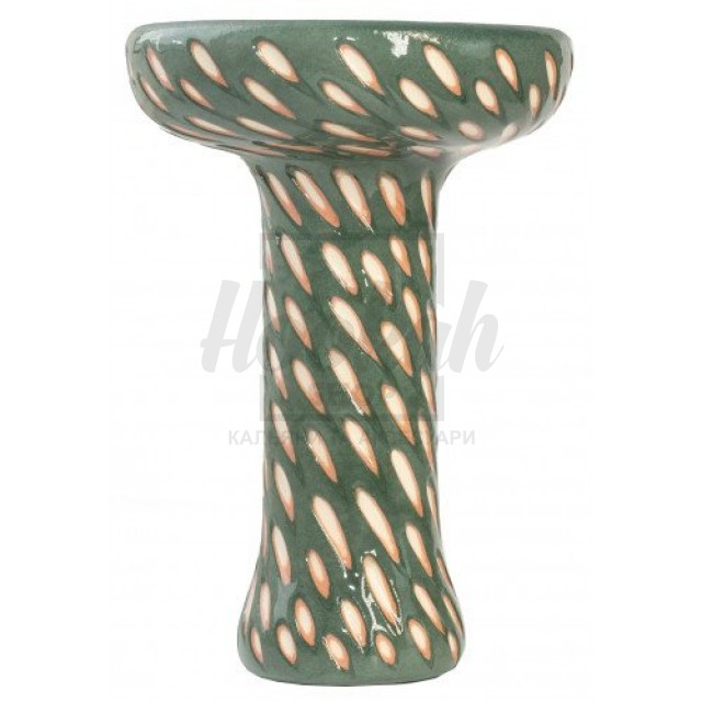 Чаша Etna Phunnel Cut Glaze Dark Green