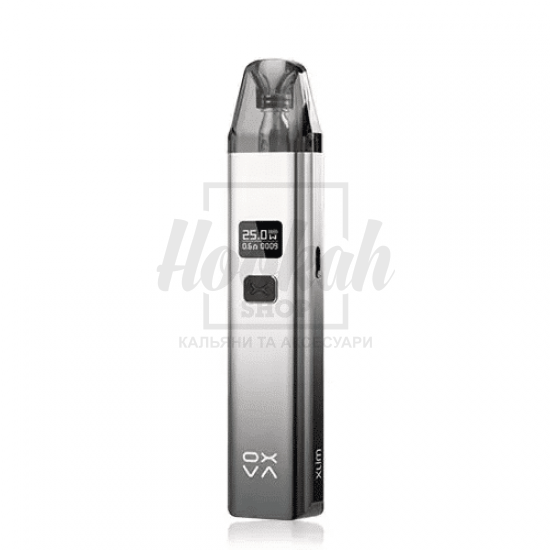 Багаторазова Pod-система Xlim Pod Kit Shiny Silver Black Багаторазова Pod-система Xlim Pod Kit Shiny Silver Black