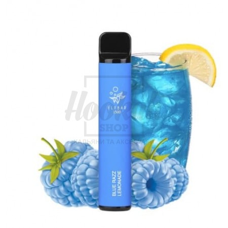 Электронная сигарета Elf Bar 1500 Blue Razz Lemonade (лимонад голубая малина) Электронная сигарета Elf Bar 1500 Blue Razz Lemonade (лимонад голубая малина)
