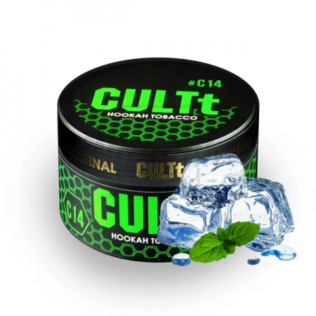Тютюн CULT C14 Sweet Mint Ice (Солодка М’ята Лід) 100 г Тютюн CULT C14 Sweet Mint Ice (Солодка М’ята Лід) 100 г