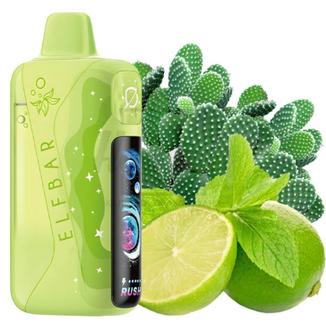 Электронная сигарета Elf Bar Lush King Pro 40000 Cactus Lime (Кактус Лайм)