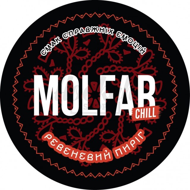 Табак Molfar Chill Line Ревеневий Пиріг (Ревень Зеленое Яблоко Печенье) 100 гр Табак Molfar Chill Line Ревеневий Пиріг (Ревень Зеленое Яблоко Печенье) 100 гр