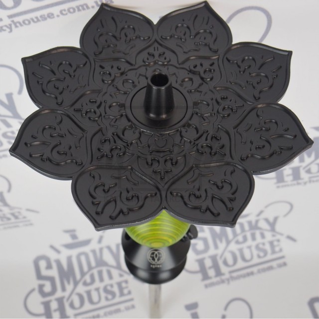 Шахта для кальяну Karma 0.1 GREEN зелена + блюдце Шахта для кальяну Karma 0.1 GREEN зелена + блюдце