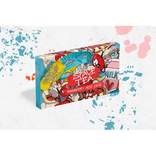 Заправка SpaceTea Barberry Milk Cake (Барбарис, Згущене Молоко) 40 g. Заправка SpaceTea Barberry Milk Cake (Барбарис, Згущене Молоко) 40 g.