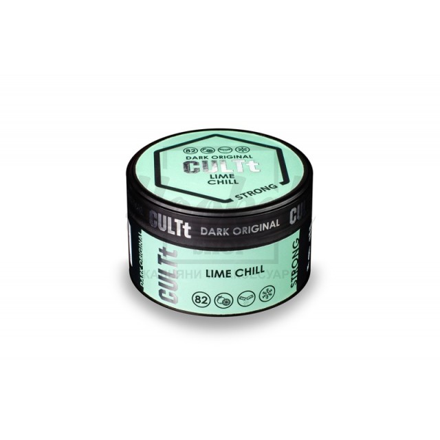 Заправка CULTt Strong #DS82 Lime Chill (Лайм Айс) 100 g. Заправка CULTt Strong #DS82 Lime Chill (Лайм Айс) 100 g.