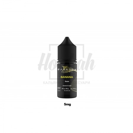 Жидкость Paradox Vaping Banana (Банан) 30ml/50mg Salt Nic